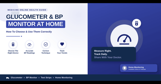 How to Choose and Use a Glucometer and BP Monitor at Home