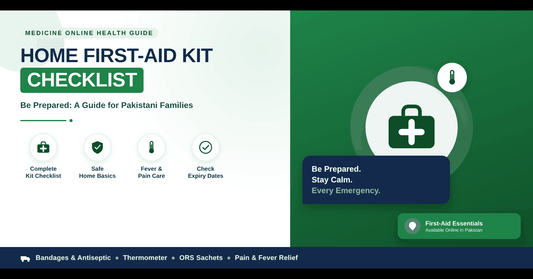 Home First-Aid Kit Checklist for Pakistani Families