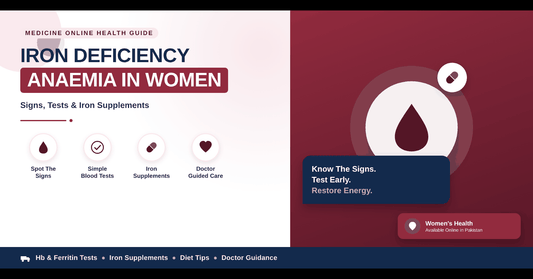 Iron Deficiency Anaemia in Women: Signs, Tests and Iron Supplements