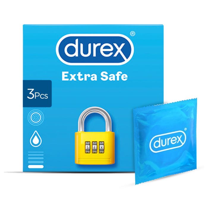 Durex Extra Safe Condom 3Pcs