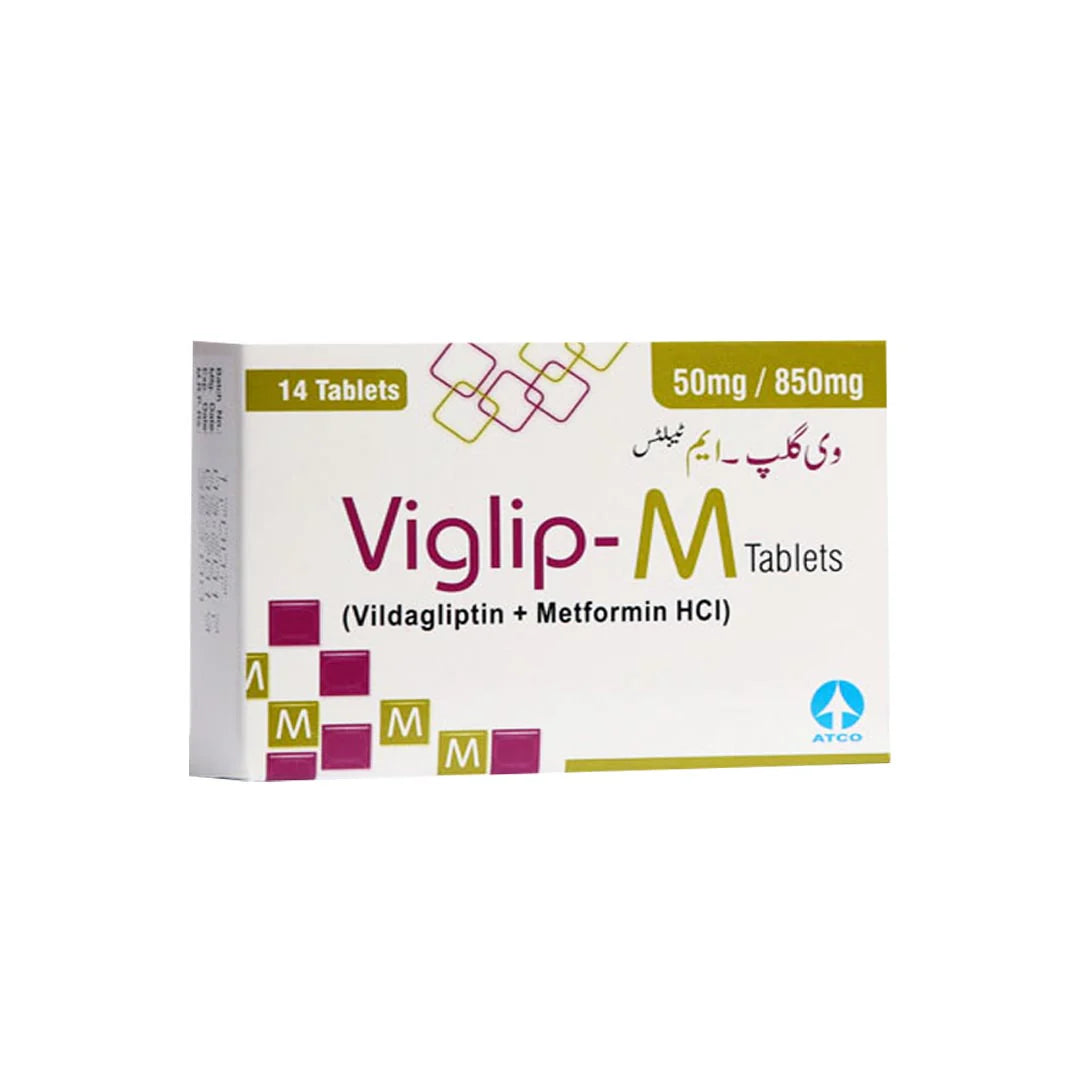 Viglip-M Tablets 50Mg/850Mg
