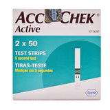 Accu-Chek Active Blood Glucose Strips – Pack of 50