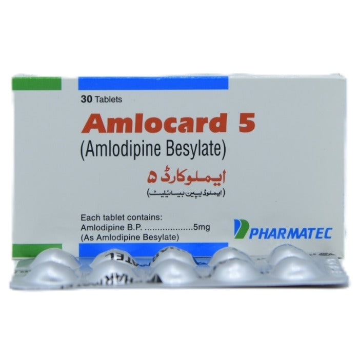 Amlocard Tablets 5Mg