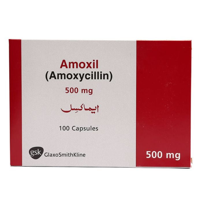Amoxil Capsules 500Mg
