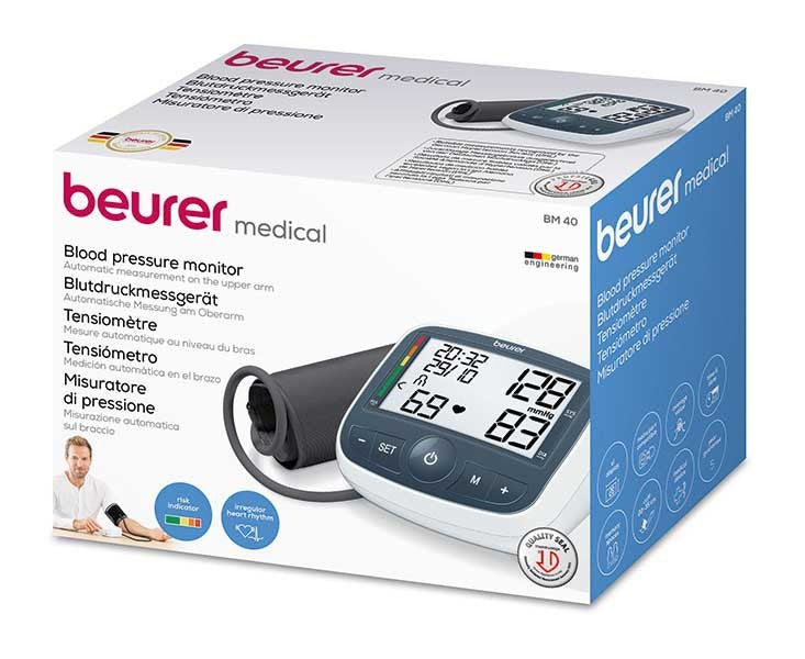 Beurer Upper Arm Blood Pressure Monitor Bm 40