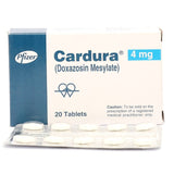 Cardura Tablets 4Mg