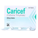 Caricef Tablets 200Mg