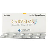Carveda Tablets 6.25Mg