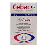 Cebac Im/Iv Injection 1G