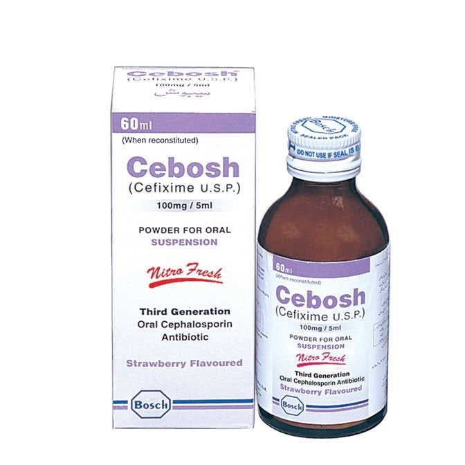 Cebosh 60Ml Suspension 100Mg/5Ml