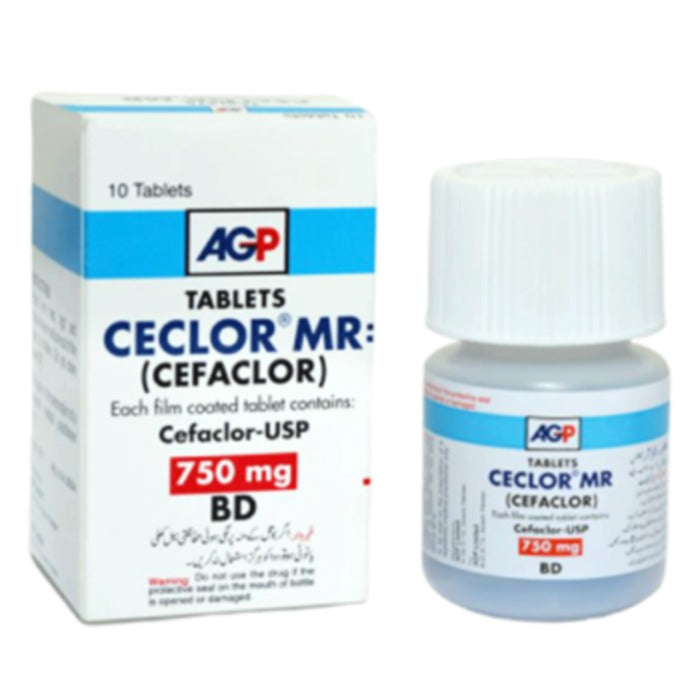 Ceclor Mr Tablets 750Mg