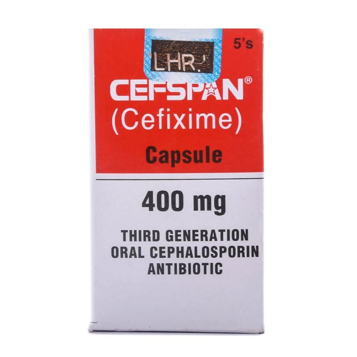 Cefspan Capsules 400Mg