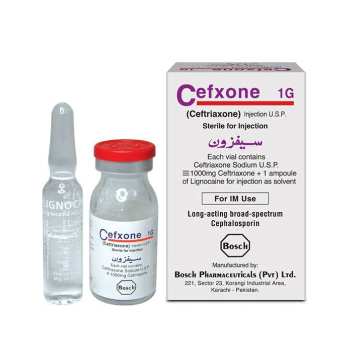 Cefxone Iv Injection 1G