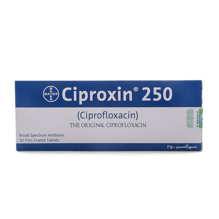 Ciproxin Tablets 250Mg