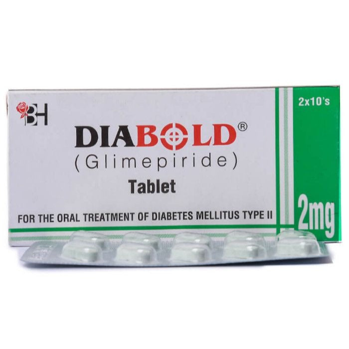 Diabold Tablets 2Mg