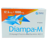 Diampa-M Tablets 12.5Mg/1000Mg