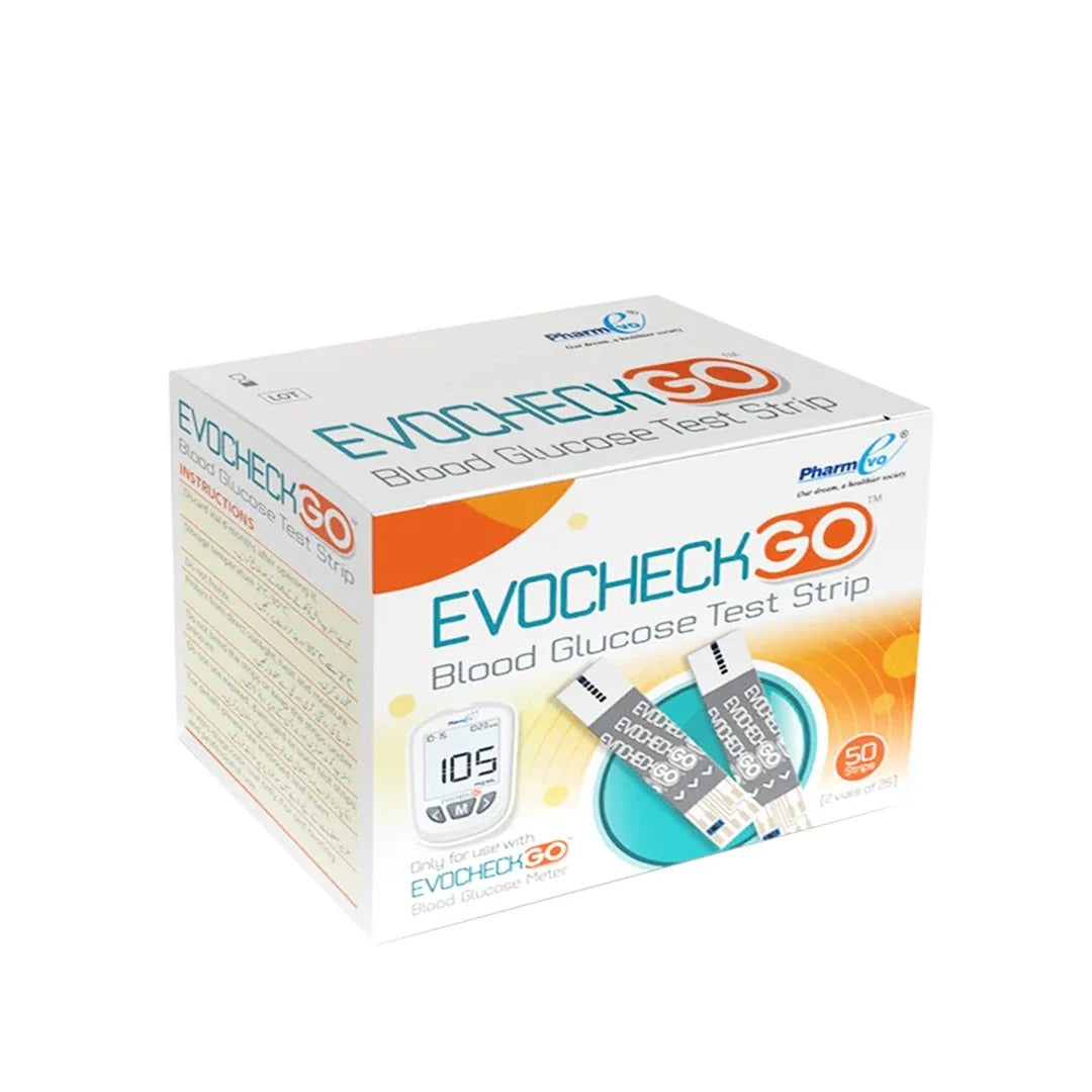 Evocheck Go Blood Glucose Test Strips
