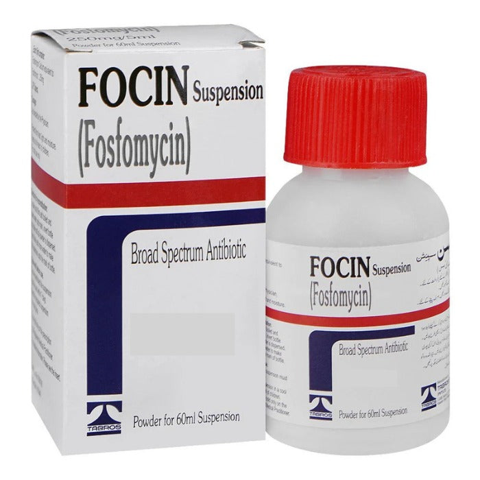 Focin 60Ml Suspension 250Mg/5Ml