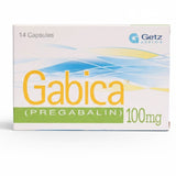 Gabica Capsules 100Mg
