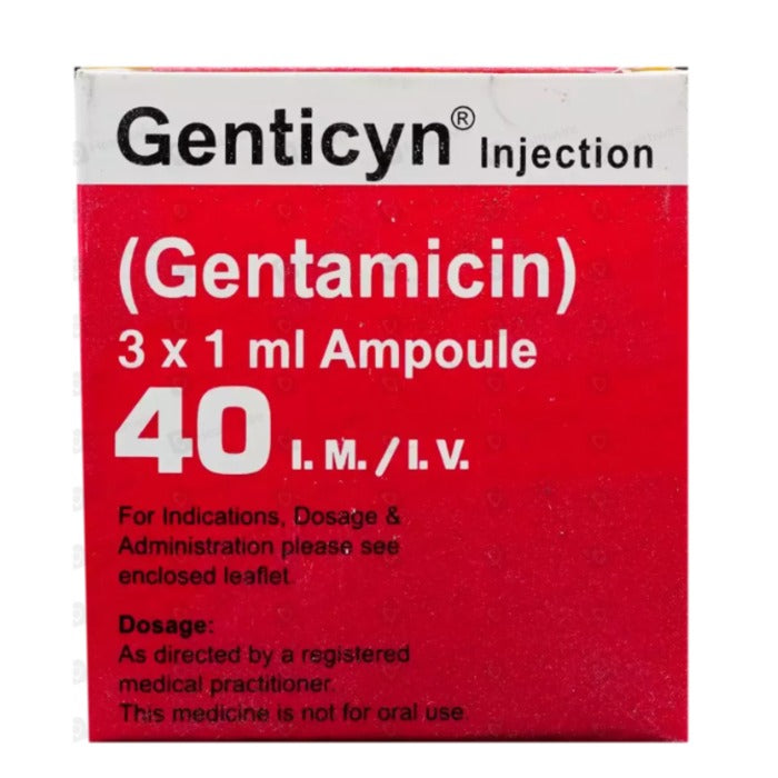 Genticyn Im/Iv Injection 40Mg