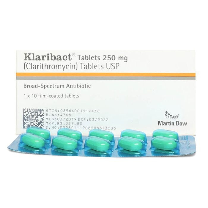 Klaribact Tablets 250Mg