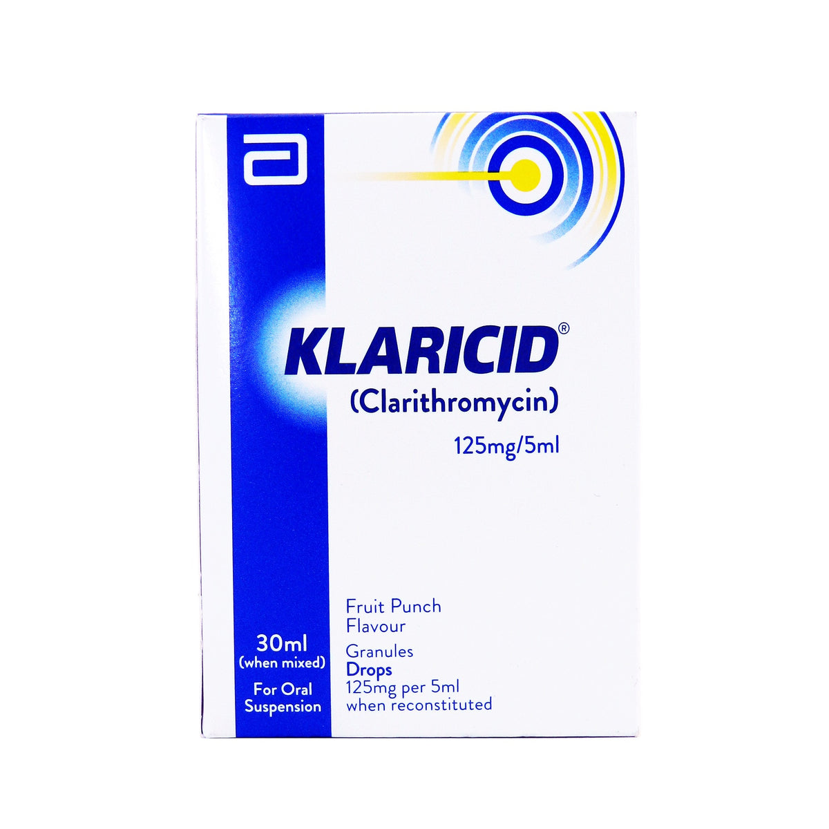 Klaricid 30Ml Suspension 125Mg/5Ml