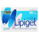 Lipiget Tablets 10Mg