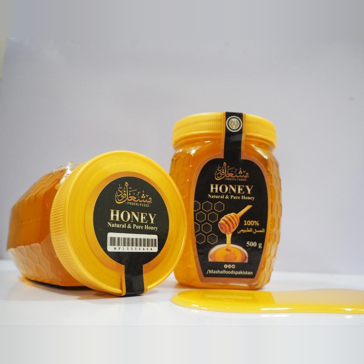 Mashal Foods Natural & Pure Honey 500g jar