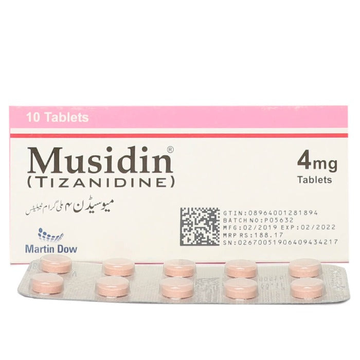 Musidin Tablets 4Mg