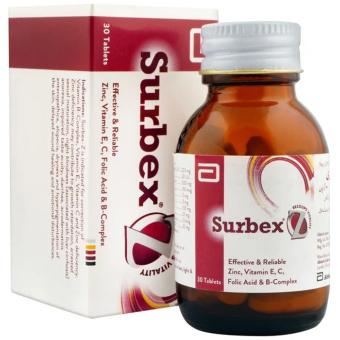 Surbex Z Tablets – Pack of 60