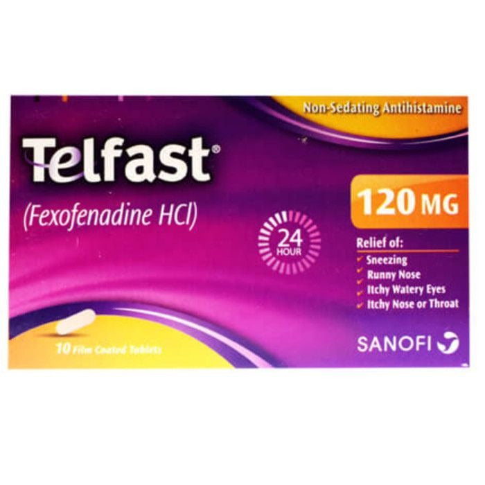Telfast Tablets 120Mg