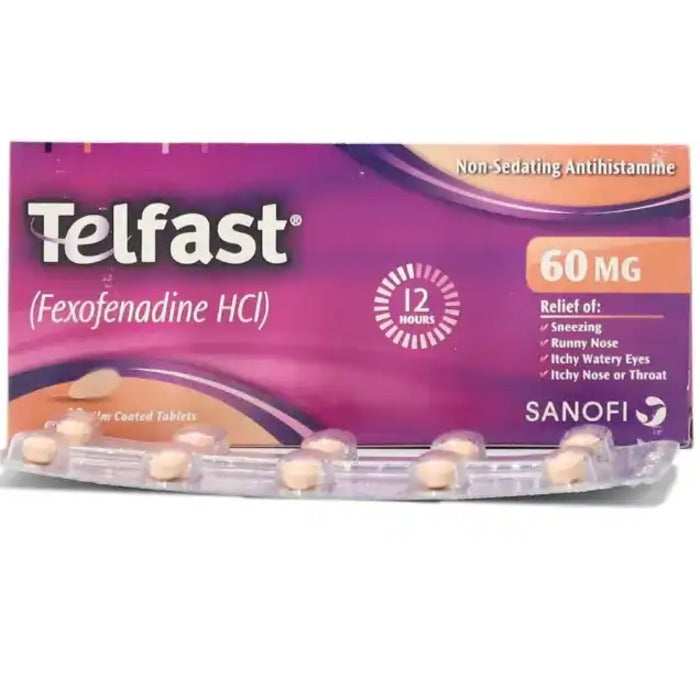 Telfast Tablets 60Mg