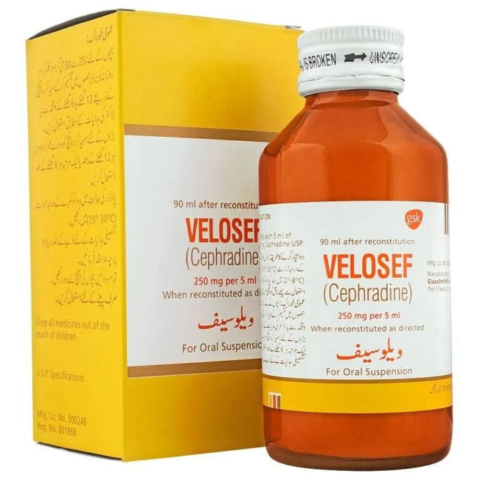 Velosef 90Ml Suspension 250Mg
