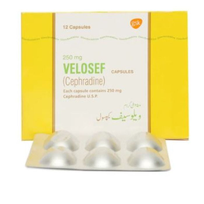 Velosef Capsules 250Mg