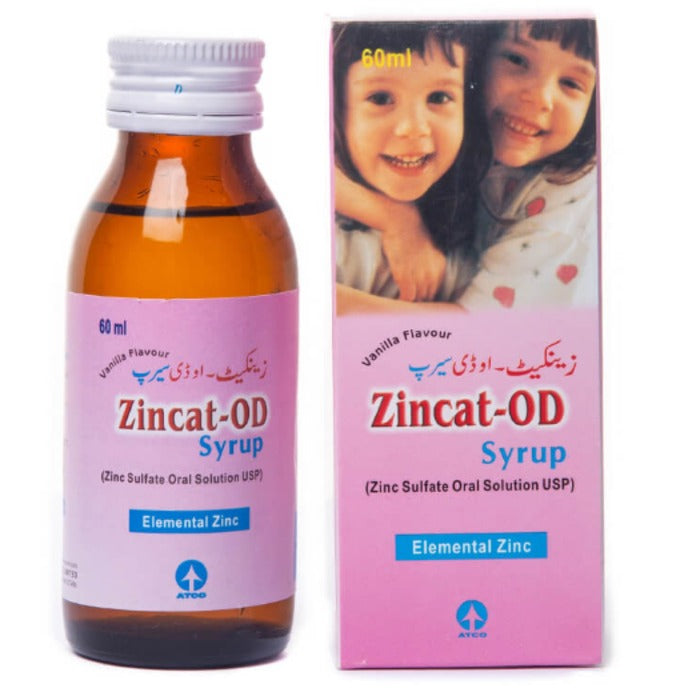 Zincat-Od 60Ml Syrup 20Mg/5Ml