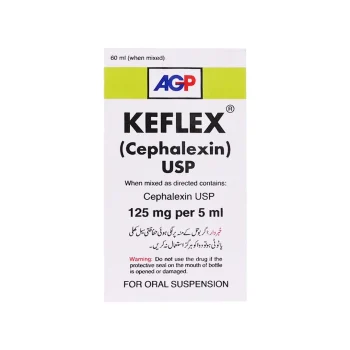 Keflex 60Ml Suspension 125Mg/5Ml