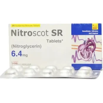 Nitroscot Sr Capsules 6.4Mg  (1 Strip = 10 Capsules)
