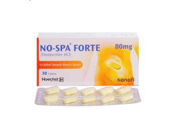 No-Spa Forte Tablets 80Mg (1 Strip = 10 Tablets)