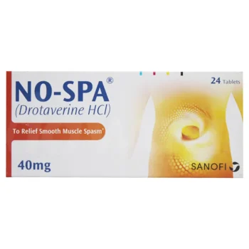 No-Spa Tablets 40Mg (1 Box = 1 Strip ) (1 Strip = 24 Tablets)