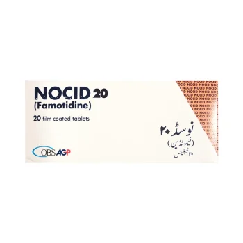 Nocid Tablets 20Mg (1 Box = 2 Strips) (1 Strip = 10 Tablets)