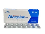 Norplat Tablets 75Mg (1 Box = 4 Strips) (1 Strip = 7 Tablets)
