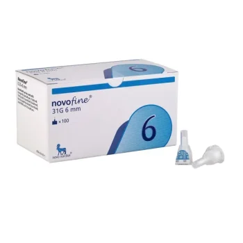 Novo Fine 31G Needles 6Mm (1 Box = 100 Needles)