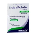Nutra Folate Tablets 1000Mcg  (1 Box = 30 Tablets)