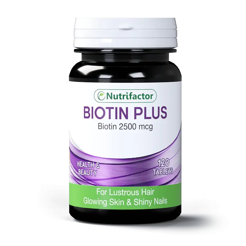 Nutrifactor Biotin Plus Tablets 120s