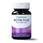 Nutrifactor Biotin Plus Tablets 2500Mcg (1 Bottle = 30 Tablets)