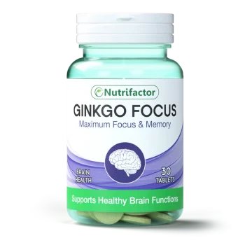 Nutrifactor Ginkgo Focus Tablets  (1 Bottle = 30 Tablets)