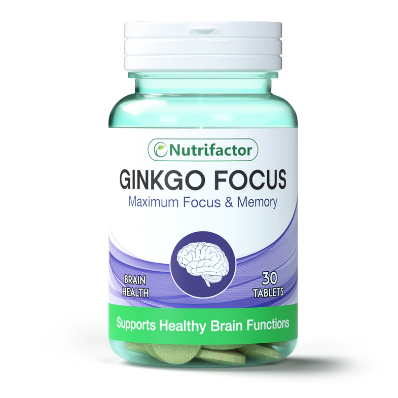 Nutrifactor Ginkgo Focus Tablets 30s