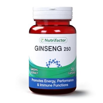 Nutrifactor Ginseng Tablets 250Mg (1 Bottle = 30 Tablets)