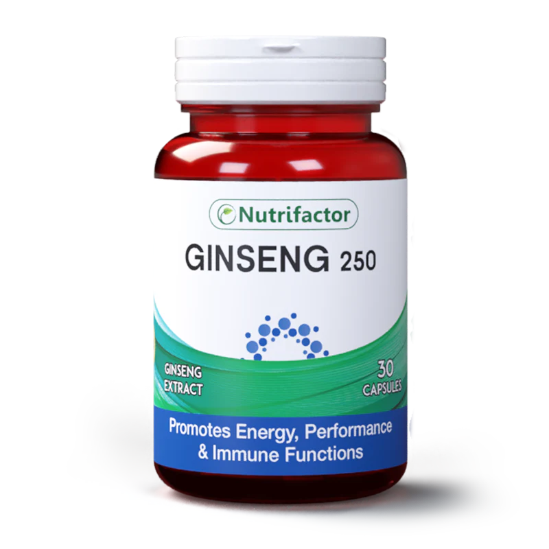 Nutrifactor Ginseng Tablets 250Mg 30s