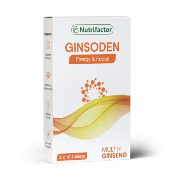 Nutrifactor Ginsoden Tablets (1 Box = 20 Tablets)